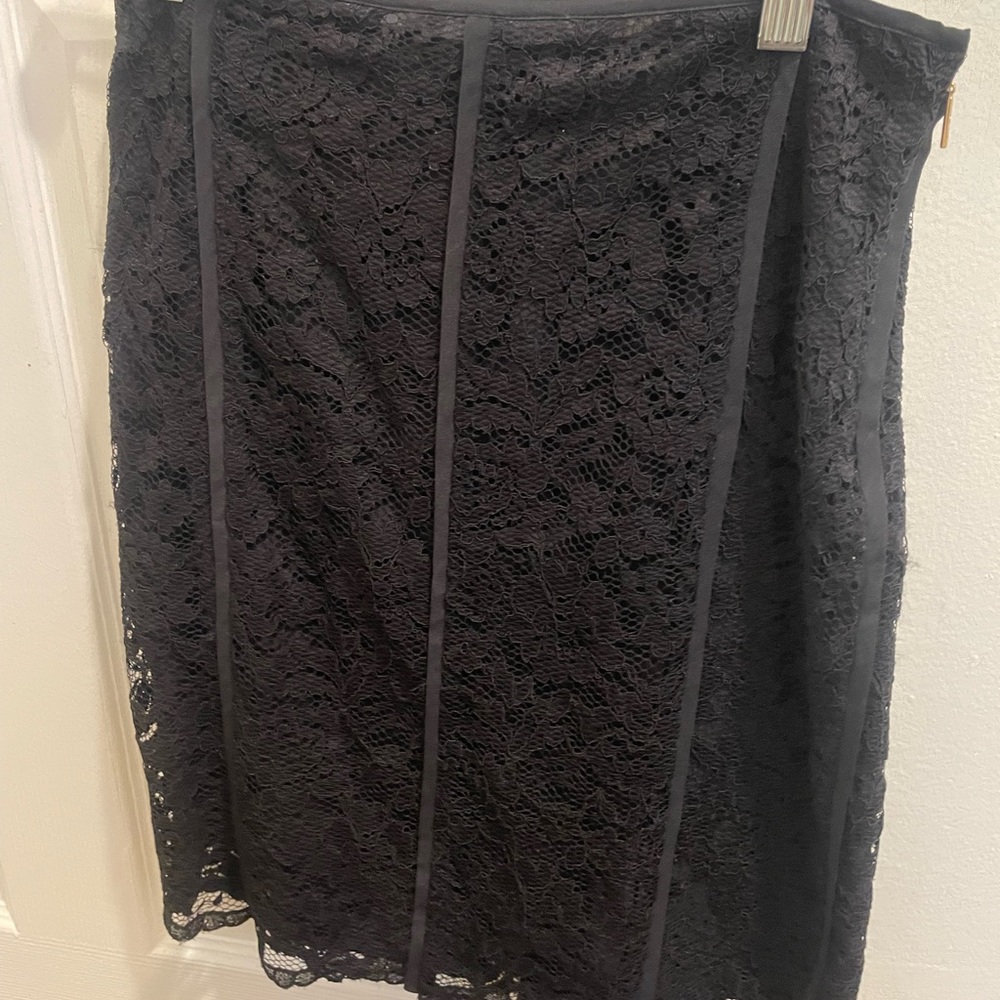 Tory Burch black lace skirt